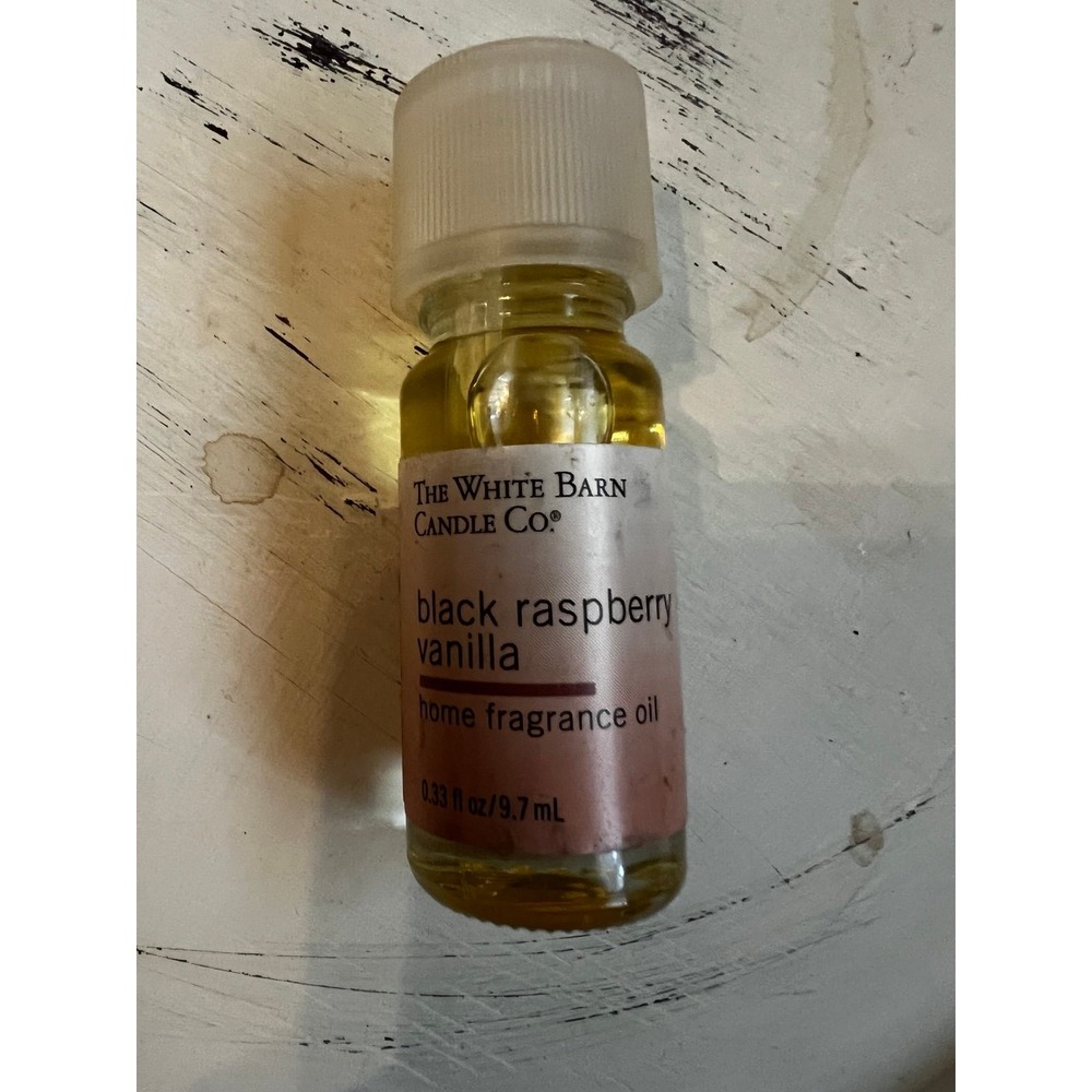 Bath & Body The White Barn Black Raspberry Vanilla Home Fragrance Oil .33 oz